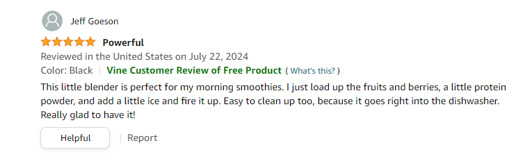 Blendjet Reviews amazon 2024