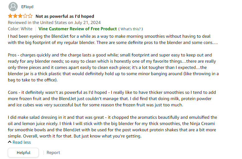 blendjet reviews