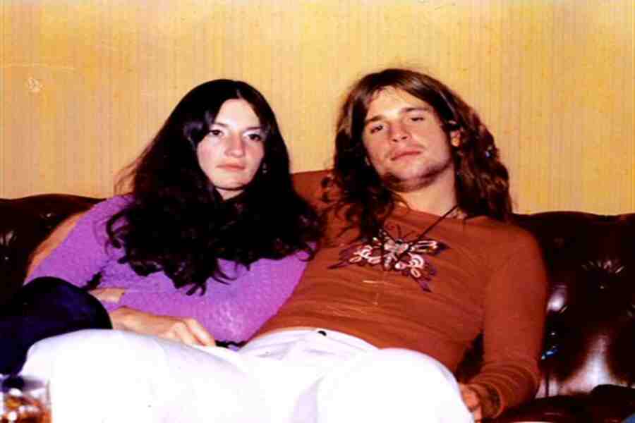 Thelma Riley and Ozzy Osbourne 